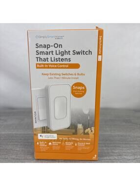 The Switchmate Snap-On Smart Light Switch (Model RSM001W)